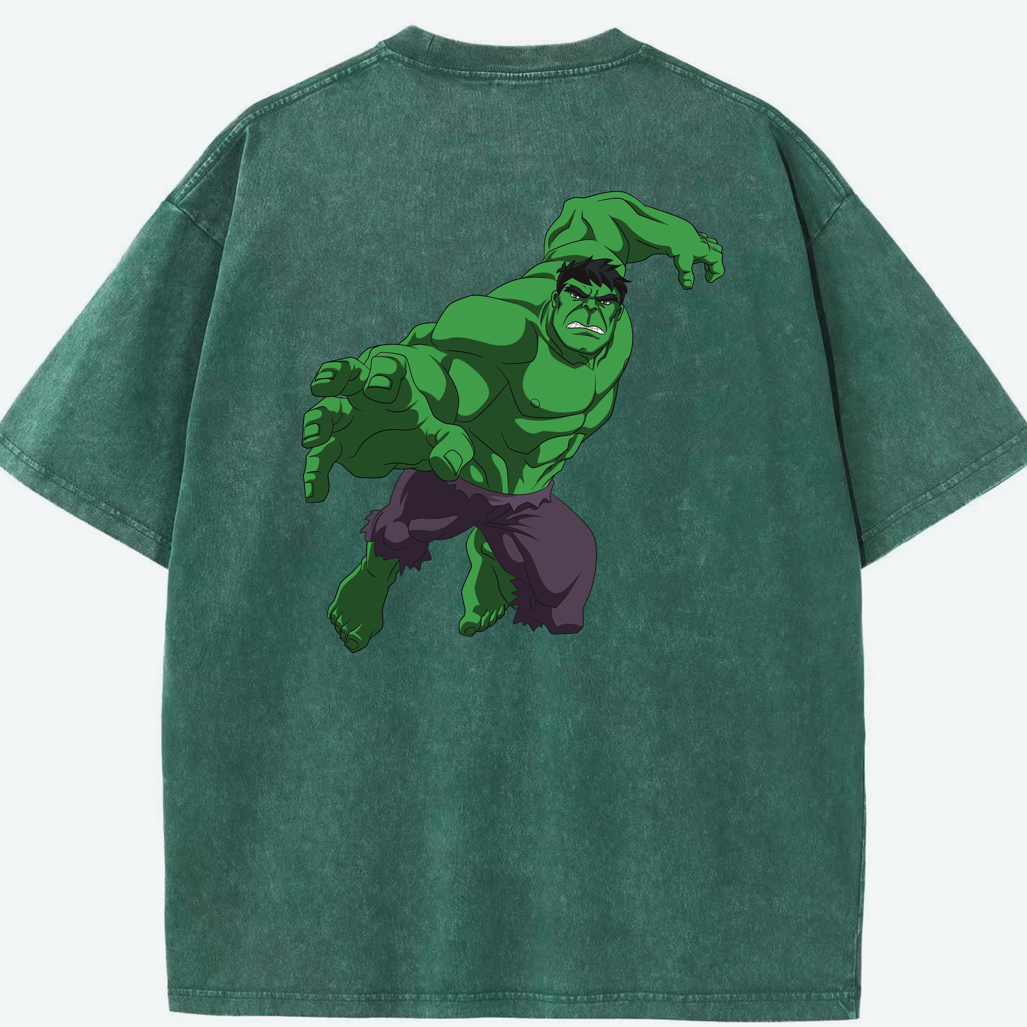（画像用） アベンジャーズ The Avengers 綿100% ヴィンテージ風 半袖Tシャツ（背面プリント）